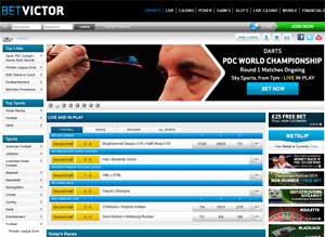 BetVictor Home